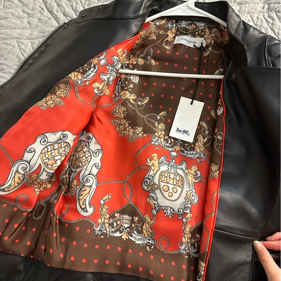 Vintage Coach biker jacket - Picture 4 of 8